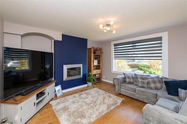 Completing the top five is this attractive four-bed semi-detached house in the coastal town of Prestonpans, priced at £285,000. The home has a stylish kitchen, four good-sized double bedrooms (one of which has a Juliet balcony), a large dining room with French doors leading to the rear garden and a modern kitchen.
