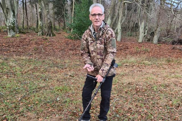Craig Johnstone had only been metal-detecting for six months when he found the knife