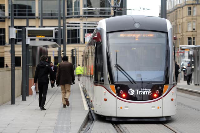 Edinburgh Trams believes a group of ‘unruly kids' smashed a tram window following a string of anti-social behaviour incidents across the Capital (Photo: Ian Rutherford).