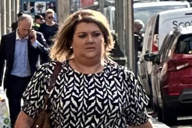 Emma Hunt was found guilty at Edinburgh Sheriff Court of embezzlement and fraud and sentenced to three years' imprisonment.