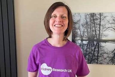 Elaine Home is doing the KiltWalk to raise funds for Kidney Research UK