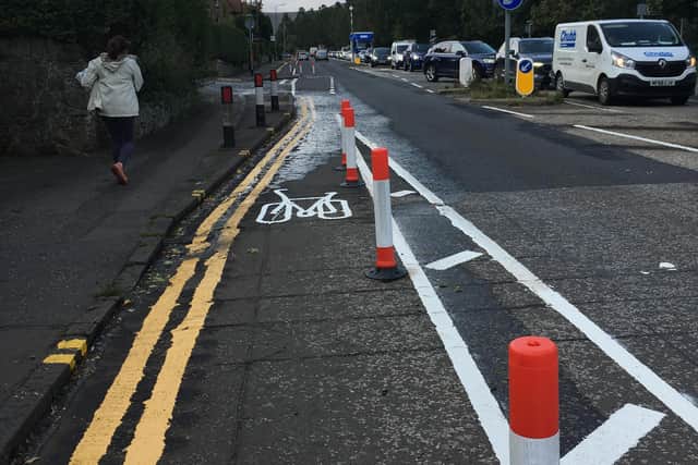 Maintenance costs for temporary cycle lanes are currently met nationally