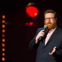 Comedian Frankie Boyle is appearing at the benefit for Raymond Mearns.