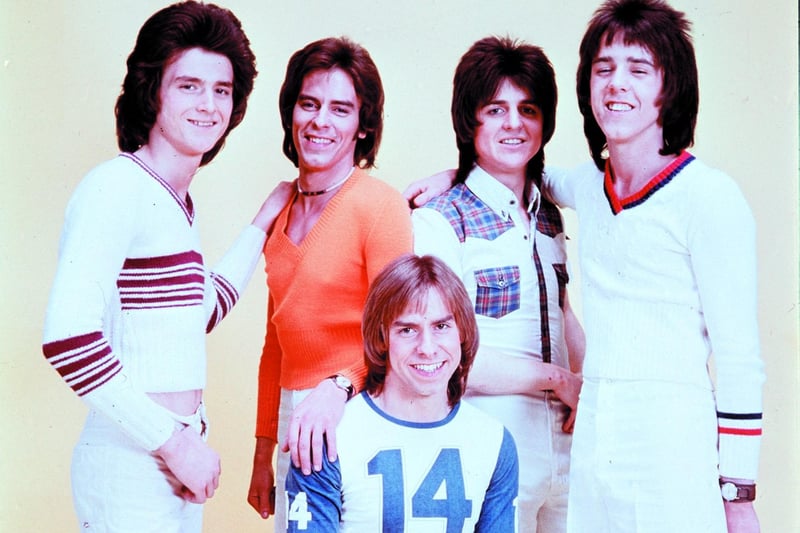 One of the most successful British bands of all times, The Bay City Rollers from Edinburgh had four top 10 albums and 10 top 10 songs in the UK charts, including two number one albums and two singles that topped the chart - 'Bye Bye Baby' and 'Give a Little Love'. During the 1970s, the band achieved successes across the globe throughout Europe, Asia, Australasia and North America.