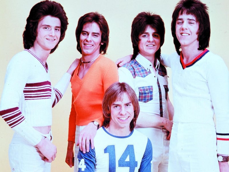 One of the most successful British bands of all times, The Bay City Rollers from Edinburgh had four top 10 albums and 10 top 10 songs in the UK charts, including two number one albums and two singles that topped the chart - 'Bye Bye Baby' and 'Give a Little Love'. During the 1970s, the band achieved successes across the globe throughout Europe, Asia, Australasia and North America.