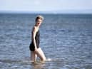 Pic Lisa Ferguson 18/06/2019

Wild swimmer Anna Neubert-Wood 41, swims every morning at Portobello Beach regardless of the weather..