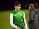 Connor Young netted a hat-trick as Hibs Under-18s saw off their Dundee United counterparts. Picture: Maurice Dougan