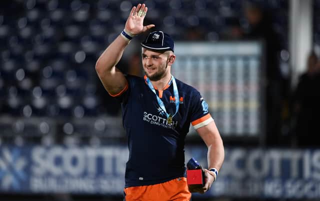 Magnus Bradbury made his 100th Edinburgh appearance in December. The back row will move to Bristol Bears at the end of the season