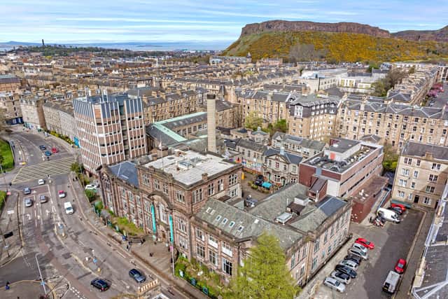 The Edinburgh arts venue consists of five interlinked buildings and two free standing buildings