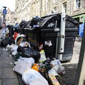 Edinburgh is on its sixth day of bin strikes