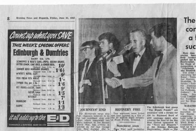 Hipple People won the Evening News Beat Competition in 1965 and 1966