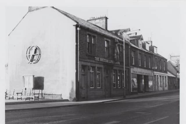 The British Linen Bank on Clerk Street c 1967.