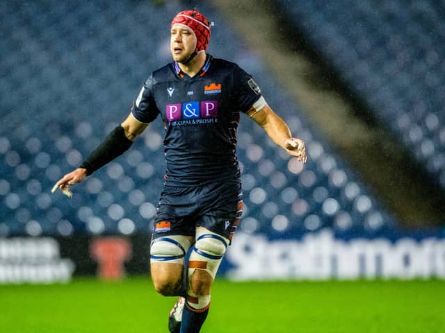 Edinburgh's Grant Gilchrist is back in the side after a groin injury. Picture: Bill Murray/SNS