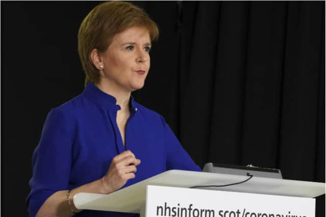 First Minister Nicola Sturgeon announced at a press conference that she will be extending the lockdown guidelines