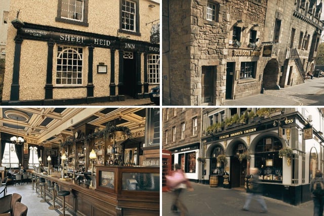Edinburgh has many pubs which date back hundreds of years and are full of rich history and we've taken a look at just 13 of its oldest watering holes.