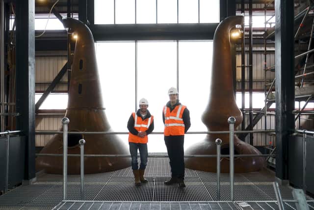 The new stills have arrived in an 'historic' moment for Port of Leith distillery