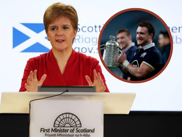 Nicola Sturgeon congratulates Scottish rugby team as she responds to take the knee debate