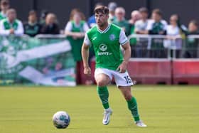 Lewis Stevenson is on to his 19th pre-season of his Hibs career. Picture: SNS