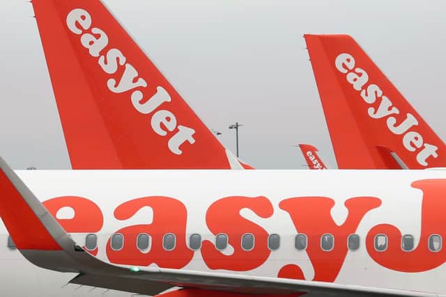 Easyjet is Scotland's biggest airline. Picture: Gareth Fuller.