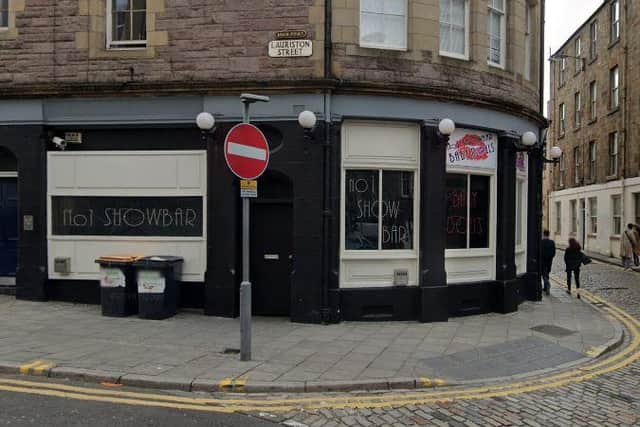 The victim was followed the Baby Dolls establishment in Edinburgh