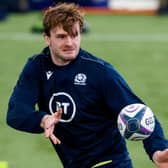 Richie Gray trains with Scotland at the Oriam. Picture: Craig Williamson/SNS