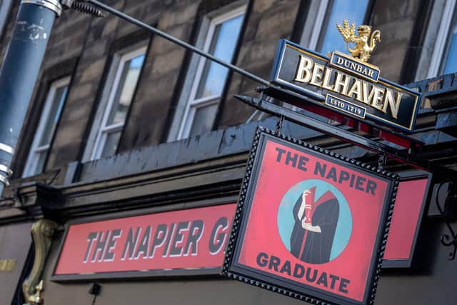 For three days only, Napier University has taken over iconic Edinburgh pub Shakespeare’s and transformed it into The Napier Graduate to celebrate the academic efforts of the class of 2023.