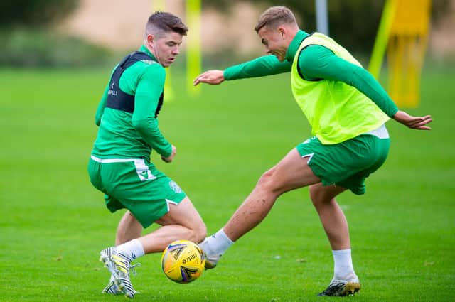 Kevin Nisbet and Ryan Porteous are both reportedly the subject of offers. Picture: SNS
