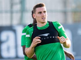 Paul Hanlon says Hibs will have to do their homework on little-known European opponents. Photo by SNS Group