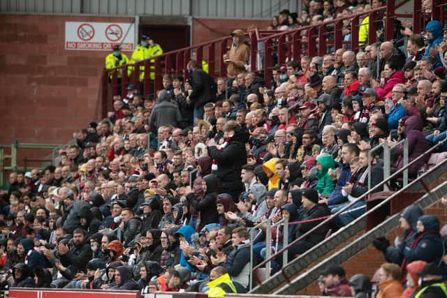 Hearts fans have pulled together with their club to help provide free tickets.