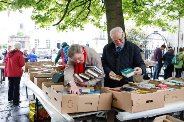 The Christian Aid book sale started more than 50 years and has raised more than £3 million. Picture Toby Williams.