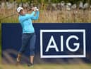 Catriona Matthew in action during Tuesday's AIG Women's Open Pro-Am at Muirfield. Picture: Octavio Passos/Getty Images.