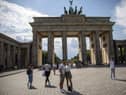 The Brandenburg Gate is a major tourist attraction, particularly for selfie-takers (Picture: Maja Hitij/Getty Images)