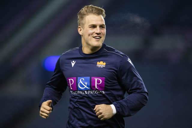 Duhan van der Merwe has returned to Edinburgh on a long-term deal. Picture: Ross Parker / SNS