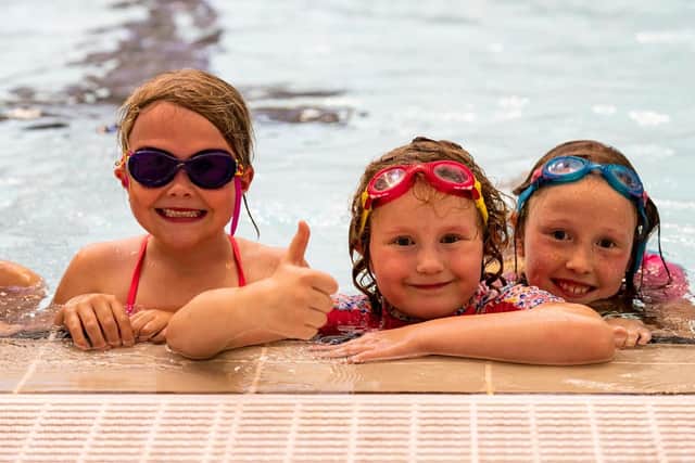 Swimming lessons have resumed. Pic: Euan Duff / Duff Company
