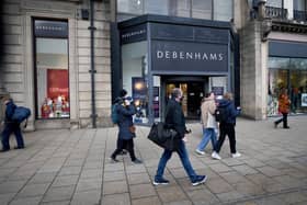 Property consultancy JLL has hoisted the 'for sale' sign for the former department store in one of Scotland's most famous locations (file image). Picture: Jeff J Mitchell/Getty Images.