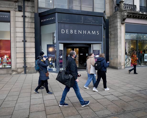Property consultancy JLL has hoisted the 'for sale' sign for the former department store in one of Scotland's most famous locations (file image). Picture: Jeff J Mitchell/Getty Images.