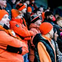 Dundee Utd fans travelled in good numbers to Dingwall on Saturday to see their team lose 4-0 to relegation rivals Ross County   (Photo by Alan Harvey / SNS Group)