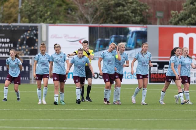 Eva Olid's squad will have a tough task against Celtic in the semi-final. Picture: Stephen Dobson
