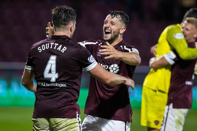 John Souttar and Craig Halkett have been solid this campaign. (Photo by Alan Harvey / SNS Group)