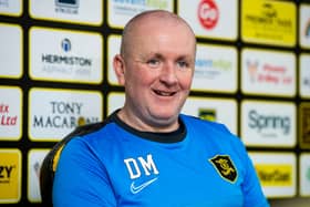 David Martindale is hoping for a seventh consecutive win as Livingston manager when Aberdeen visit the Tony Macaroni Arena on Wednesday. (Photo by Craig Foy / SNS Group)