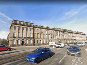 The holiday flats will be created in a former language school in Albyn Place at the west end of Queen Street.  Picture: Google Streetview.