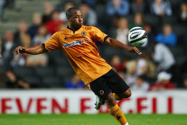 Matty Hill, father of James and Tyler, in action for Wolves in 2009. Picture: Getty