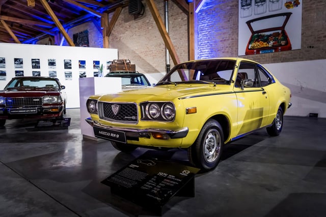 Another rotary-powered wonder. The RX-3 racked up more than 100 touring car victories around the world thanks in no small measure to the power and versatility of its Wankel engine