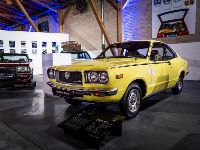 Another rotary-powered wonder. The RX-3 racked up more than 100 touring car victories around the world thanks in no small measure to the power and versatility of its Wankel engine