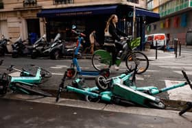 A ban on rental e-scooters in Paris was backed by an overwhelming majority in a referendum and Scotland's cities should take the same approach (Picture: Ameer Alhalbi/Getty Images)