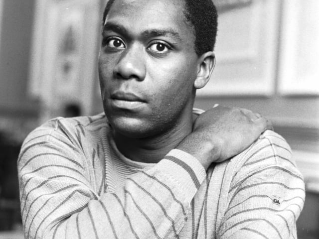 British impressionist and comedian Lenny Henry in Edinburgh in August 1985.