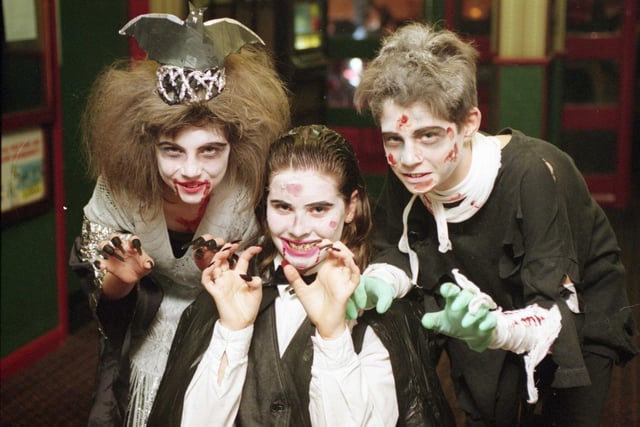 A Halloween Party at Washington Neighbourhood Watch in 1995. Can you spot someone you know?