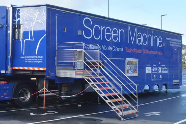 The Screen Machine mobile cinema service has operated across Scotland since 1998. Picture: Iain MacColl