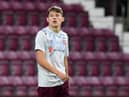 Cammy Logan is on loan at Cove Rangers from Hearts.