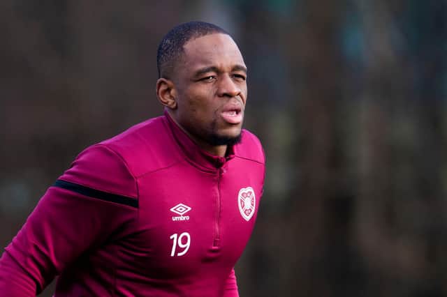 Uche Ikpeazu is close to leaving Hearts for Wycombe Wanderers.